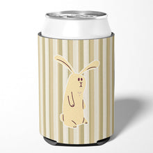 Load image into Gallery viewer, Rabbit on Stripes Can or Bottle Hugger BB7082CC