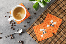 Load image into Gallery viewer, Baby Fox Quatrafoil Foam Coaster  BB7085FC