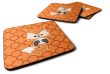 Load image into Gallery viewer, Baby Fox Quatrafoil Foam Coaster  BB7085FC