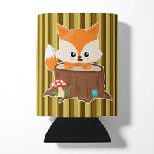 Load image into Gallery viewer, Baby Fox Tree Stripes Can or Bottle Hugger BB7088CC