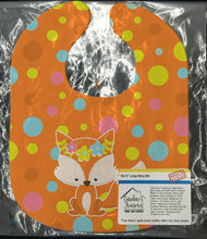 Load image into Gallery viewer, Baby Fox Flowerchild Polkadots Baby Bib BB7091BIB