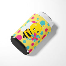 Load image into Gallery viewer, Bee with Flower Can or Bottle Hugger BB7097CC