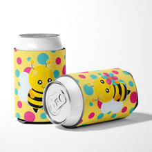 Load image into Gallery viewer, Bee with Flower Can or Bottle Hugger BB7097CC