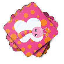 Load image into Gallery viewer, Butterfly on Polkadots Foam Coaster  BB7102FC