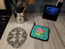 Load image into Gallery viewer, Bird in Rainboots and Puddle Pot Holders - Set of 2 - Heat-Resistant Kitchen Essentials BB7103PTHD