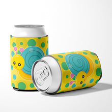 Load image into Gallery viewer, Snail on Polkadots Can or Bottle Hugger BB7104CC