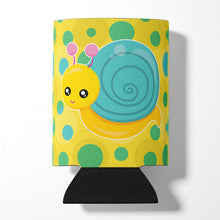 Load image into Gallery viewer, Snail on Polkadots Can or Bottle Hugger BB7104CC