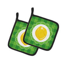 Load image into Gallery viewer, Lemon Pot Holders - Set of 2 - Heat-Resistant Kitchen Essentials BB7107PTHD