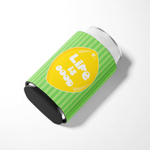 Load image into Gallery viewer, Lemon Life is Good Can or Bottle Hugger BB7108CC