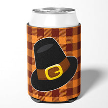 Load image into Gallery viewer, Thanksgiving Pilgrim Hat Can or Bottle Hugger BB7112CC