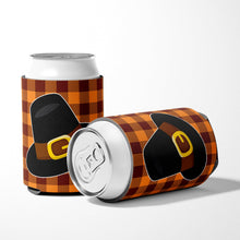 Load image into Gallery viewer, Thanksgiving Pilgrim Hat Can or Bottle Hugger BB7112CC