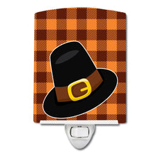 Load image into Gallery viewer, Thanksgiving Pilgrim Hat Ceramic Night Light BB7112CNL