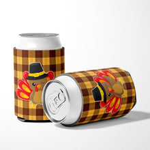 Load image into Gallery viewer, Thanksgiving Turkey Wink Can or Bottle Hugger BB7114CC
