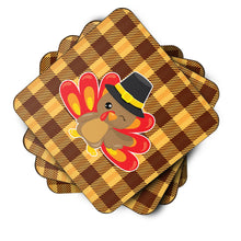 Load image into Gallery viewer, Thanksgiving Turkey Wink Foam Coaster  BB7114FC