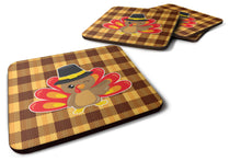 Load image into Gallery viewer, Thanksgiving Turkey Wink Foam Coaster  BB7114FC