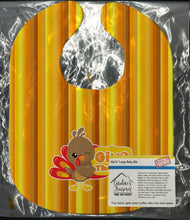 Load image into Gallery viewer, Thanksgiving Turkey Give Thanks Baby Bib BB7115BIB