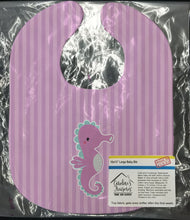 Load image into Gallery viewer, Seahorse Baby Bib BB7119BIB