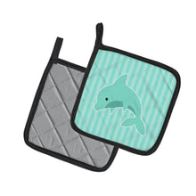 Load image into Gallery viewer, Dolphin Pot Holders - Set of 2 - Heat-Resistant Kitchen Essentials BB7120PTHD