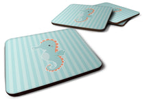 Load image into Gallery viewer, Seahorse Coasters - Set of 4 Lightweight Foam, Absorbent Drink Coasters