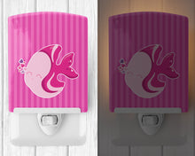 Load image into Gallery viewer, Pink Fish Ceramic Night Light BB7131CNL