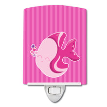 Load image into Gallery viewer, Pink Fish Ceramic Night Light BB7131CNL