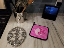 Load image into Gallery viewer, Pink Fish Pot Holders - Set of 2 - Heat-Resistant Kitchen Essentials BB7131PTHD