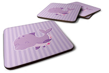 Load image into Gallery viewer, Purple Dolphin Foam Coaster  BB7132FC