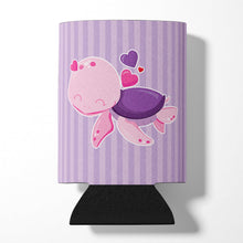 Load image into Gallery viewer, Pink and Purple Turtle Can or Bottle Hugger BB7133CC