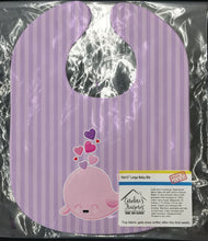 Load image into Gallery viewer, Pink Whale Baby Bib BB7134BIB