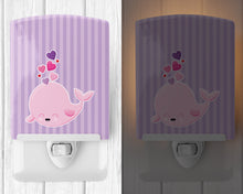 Load image into Gallery viewer, Pink Whale Ceramic Night Light BB7134CNL