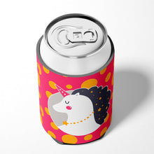 Load image into Gallery viewer, Unicorn Orange Polkadots Can or Bottle Hugger BB7138CC