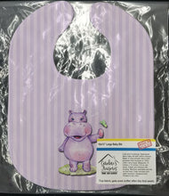 Load image into Gallery viewer, Hippopotamus Baby Bib BB7147BIB