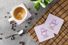 Load image into Gallery viewer, Hippopotamus Foam Coaster  BB7147FC