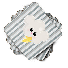 Load image into Gallery viewer, Weather Thuderstorm Face Foam Coaster  BB7148FC