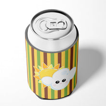 Load image into Gallery viewer, Weather Partly Cloudy Face Can or Bottle Hugger BB7152CC