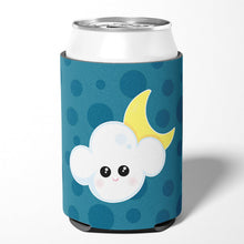 Load image into Gallery viewer, Weather Cloudy Moon Face Can or Bottle Hugger BB7154CC