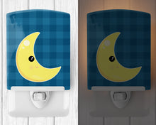 Load image into Gallery viewer, Weather Moon Face Ceramic Night Light BB7156CNL