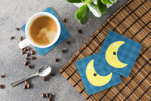 Load image into Gallery viewer, Weather Moon Face Foam Coaster  BB7156FC
