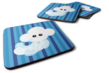 Load image into Gallery viewer, Weather Windy Face Foam Coaster  BB7157FC
