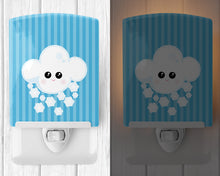 Load image into Gallery viewer, Weather Snowing Face Ceramic Night Light BB7158CNL