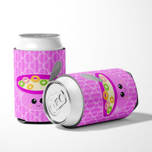 Load image into Gallery viewer, Pink Bowl of Cereal Can or Bottle Hugger BB7163CC