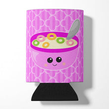 Load image into Gallery viewer, Pink Bowl of Cereal Can or Bottle Hugger BB7163CC