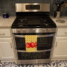 Load image into Gallery viewer, Apple on Basketweave Kitchen Towel – Artistic Dish Towel for Everyday Use BB7164KTWL