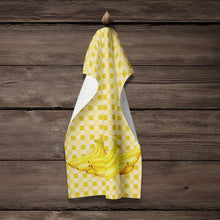 Load image into Gallery viewer, Bananas on Basketweave Kitchen Towel – Artistic Dish Towel for Everyday Use BB7166KTWL