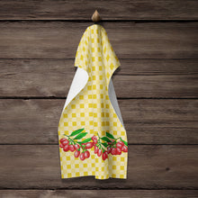 Load image into Gallery viewer, Gojis on Basketweave Kitchen Towel – Artistic Dish Towel for Everyday Use BB7169KTWL