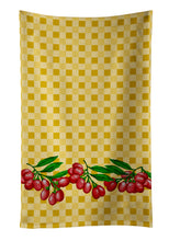 Load image into Gallery viewer, Gojis on Basketweave Kitchen Towel – Artistic Dish Towel for Everyday Use BB7169KTWL