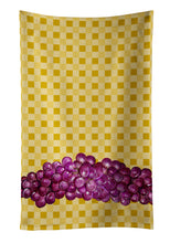 Load image into Gallery viewer, Grapes on Basketweave Kitchen Towel – Artistic Dish Towel for Everyday Use BB7170KTWL