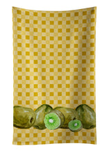 Load image into Gallery viewer, Kiwis on Basketweave Kitchen Towel – Artistic Dish Towel for Everyday Use BB7173KTWL