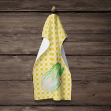 Load image into Gallery viewer, Chinese Cabbage on Basketweave Kitchen Towel – Artistic Dish Towel for Everyday Use BB7196KTWL