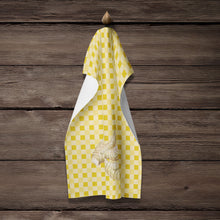 Load image into Gallery viewer, Galangal on Basketweave Kitchen Towel – Artistic Dish Towel for Everyday Use BB7201KTWL